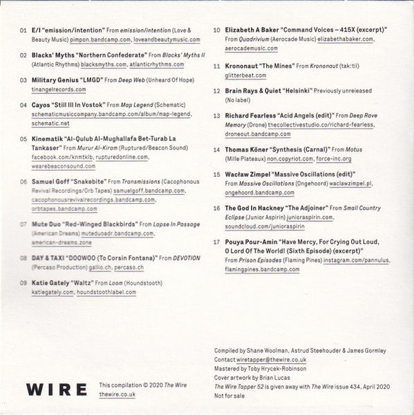 Various : The Wire Tapper 52 (CD, Comp)