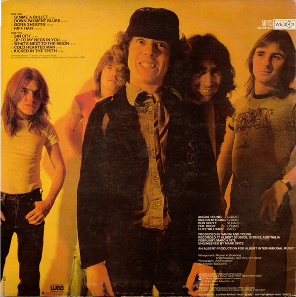 AC/DC : Powerage (LP, Album, RP)