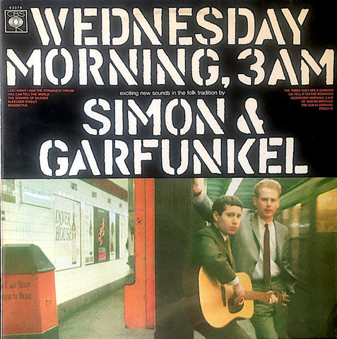 Simon & Garfunkel : Wednesday Morning, 3 A.M. (LP, Album)