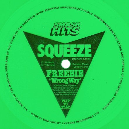 Squeeze (2) : Wrong Way (Flexi, 7", S/Sided, Gre)