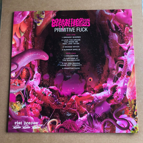 Black Helium : Primitive Fuck (LP, Album, Ltd, RP, Pin)