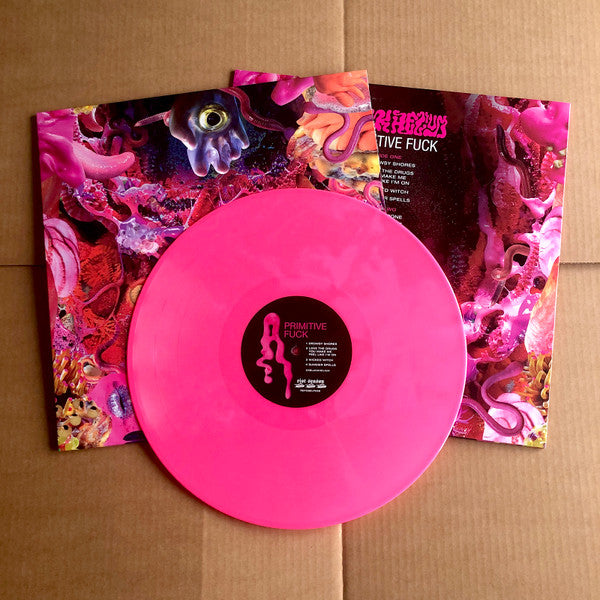 Black Helium : Primitive Fuck (LP, Album, Ltd, RP, Pin)