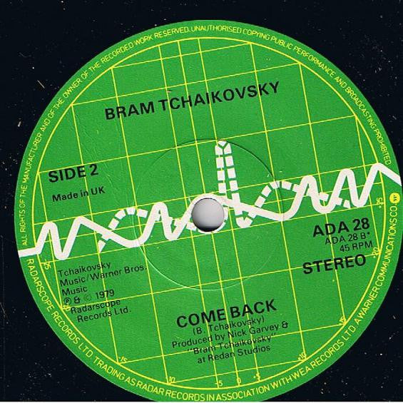 Bram Tchaikovsky : Girl Of My Dreams (7", Single)