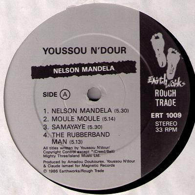 Youssou N'Dour And Super Etoile De Dakar* : Nelson Mandela (LP)