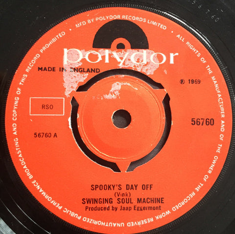 Swinging Soul Machine : Spooky's Day Off  (7", RSO)