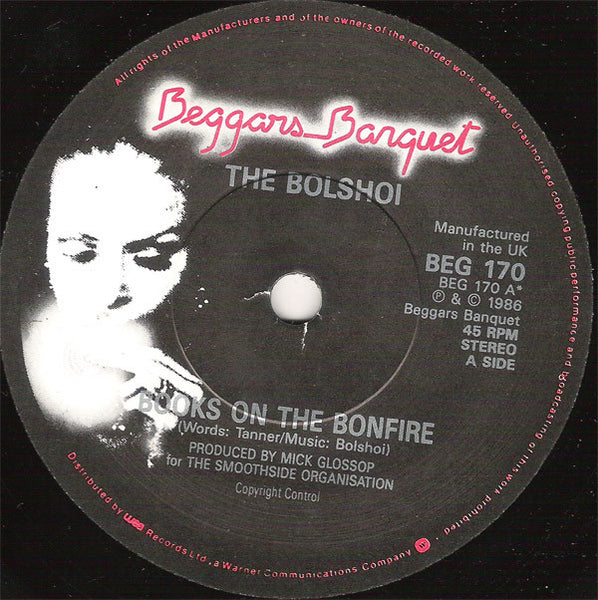 The Bolshoi : Books On The Bonfire (7", Single)