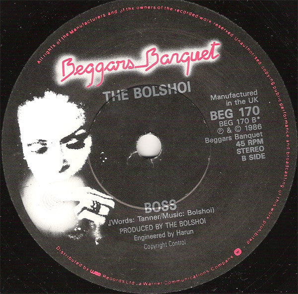 The Bolshoi : Books On The Bonfire (7", Single)