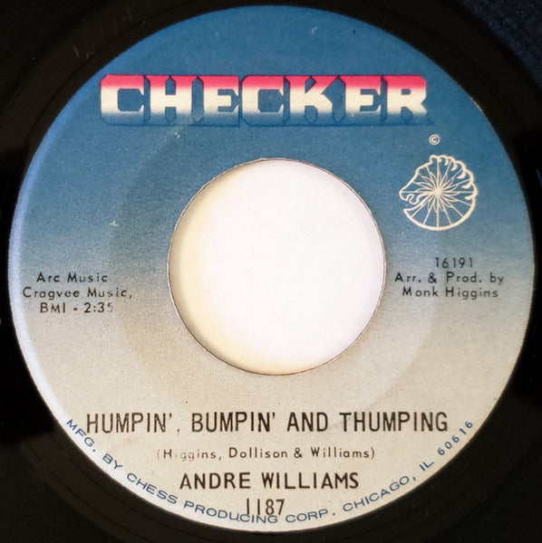 Andre Williams (2) : The Stroke / Humpin', Bumpin' And Thumping (7", Single)