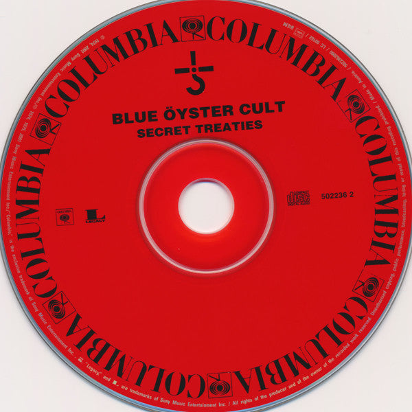 Blue Öyster Cult : Secret Treaties (CD, Album, RE, RM)