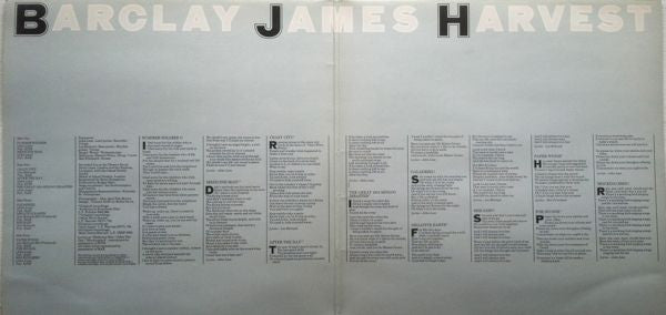 Barclay James Harvest : Live (2xLP, Album, Gat)