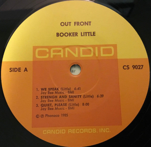 Booker Little : Out Front (LP, Album, RE)