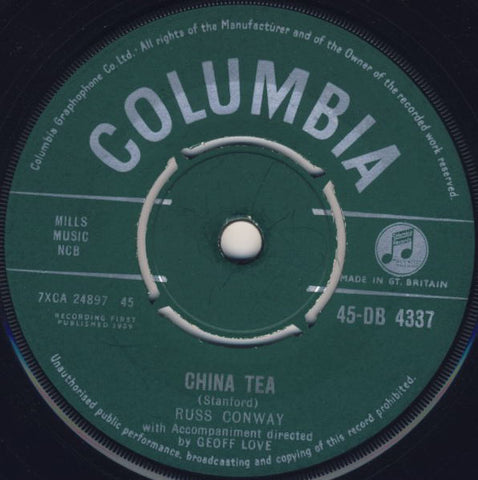 Russ Conway : China Tea (7", Single)