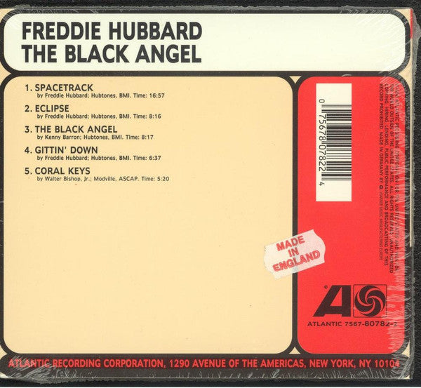 Freddie Hubbard : The Black Angel (CD, Album, RE, Dig)