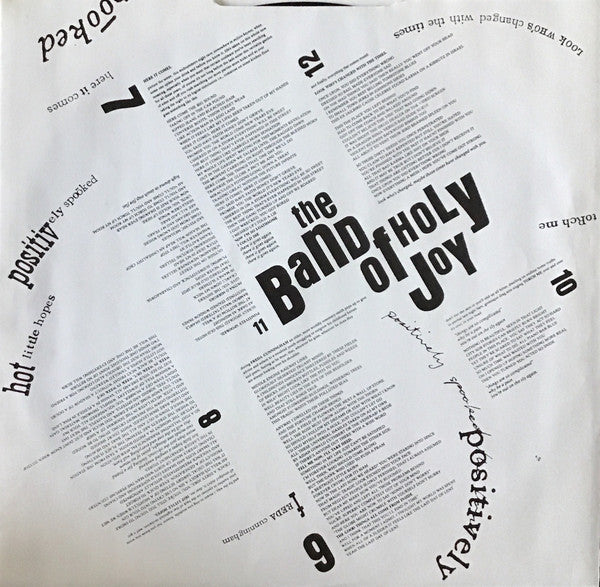 Band Of Holy Joy : Positively Spooked (LP, Album)