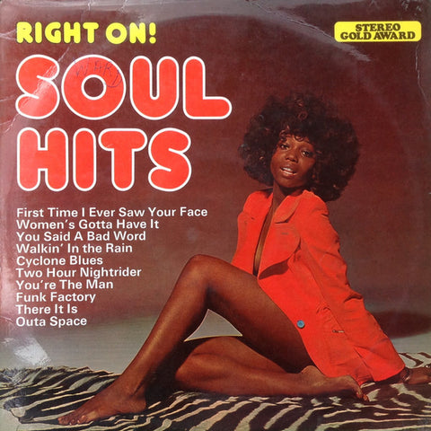 Unknown Artist : Right On! Soul Hits (LP)