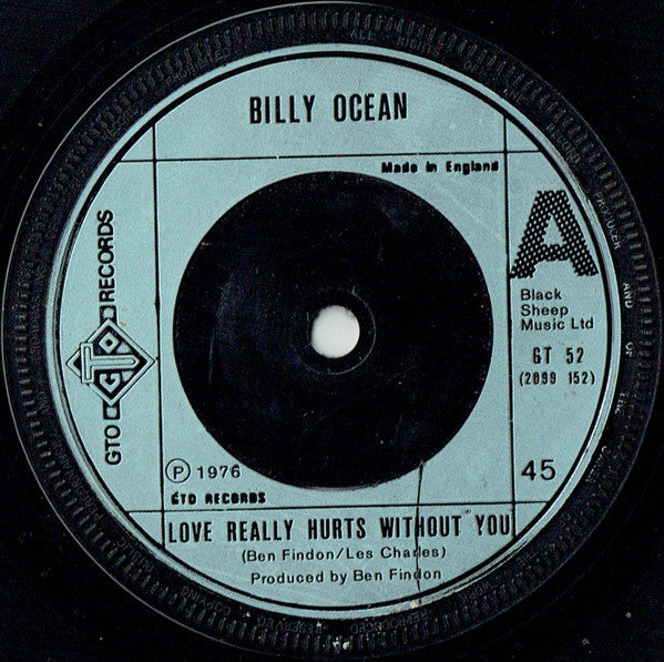 Billy Ocean : Love Really Hurts Without You (7", Single)