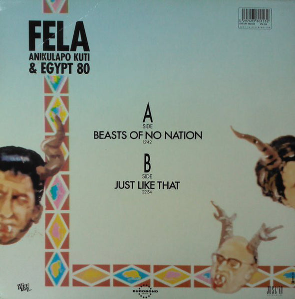 Fela Anikulapo Kuti* & Egypt 80 : Beasts Of No Nation (LP)