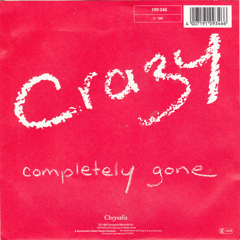 Icehouse : Crazy (7", Single)