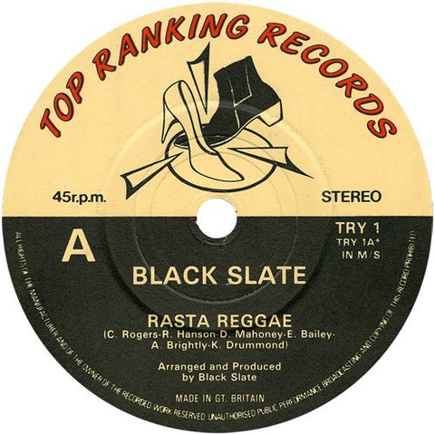 Black Slate : Rasta Reggae (7")