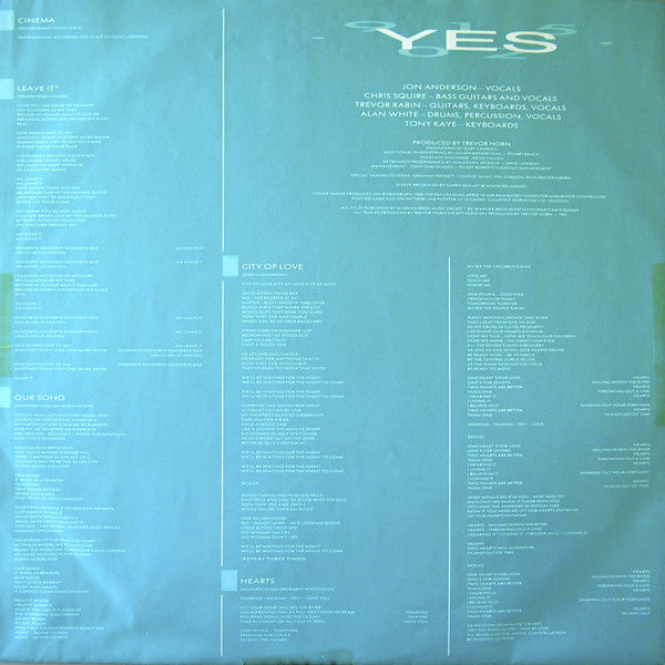 Yes : 90125 (LP, Album)