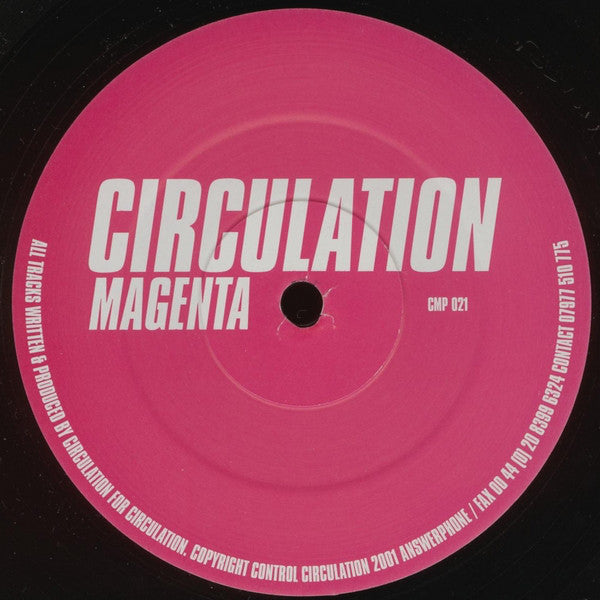 Circulation : Magenta (12")