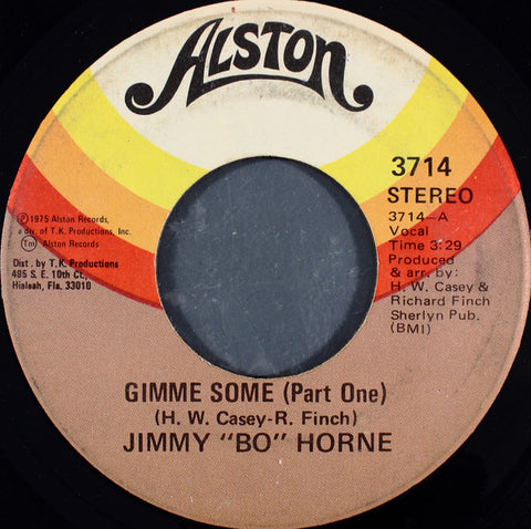 Jimmy "Bo" Horne : Gimme Some (7")