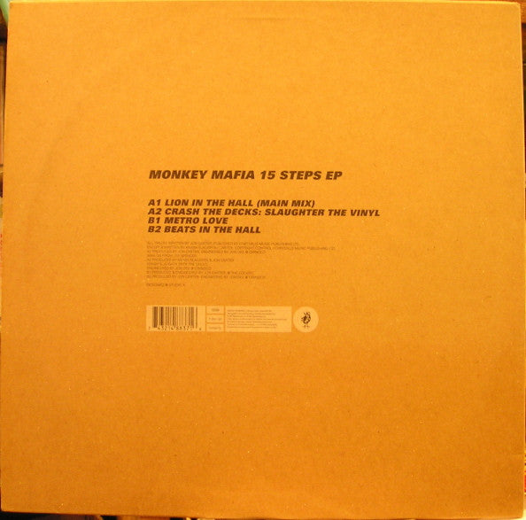 Monkey Mafia : 15 Steps EP (12", EP)