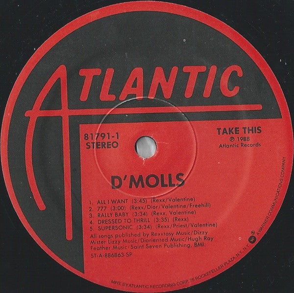 D' Molls : D' Molls (LP, Album)