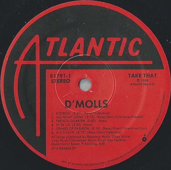 D' Molls : D' Molls (LP, Album)