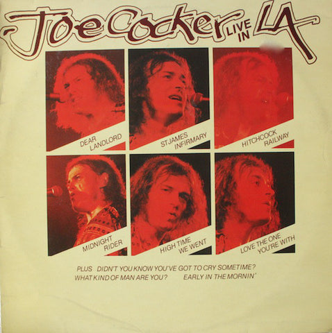 Joe Cocker : Live In L.A. (LP, Comp)