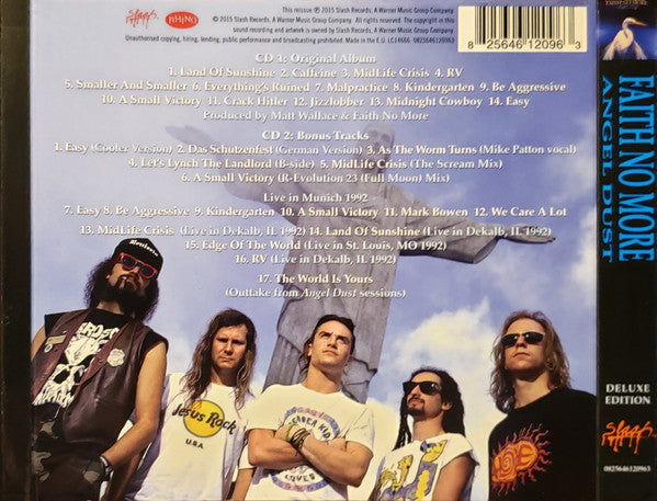 Faith No More : Angel Dust (2xCD, Album, Dlx, RE, RM)