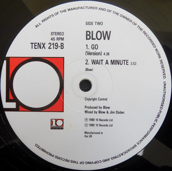 Blow : Go (12", Single)