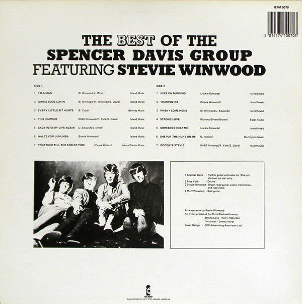 Buy The Spencer Davis Group Featuring Steve Winwood : The Best Of