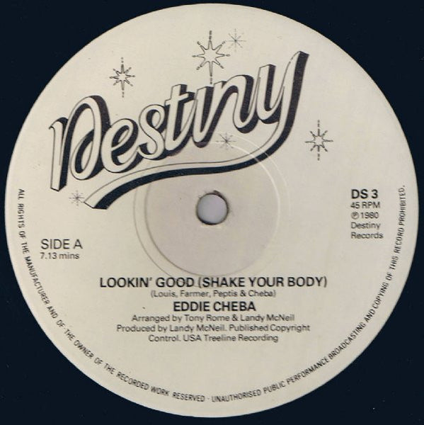 Eddie Cheba : Lookin' Good (Shake Your Body) (12")