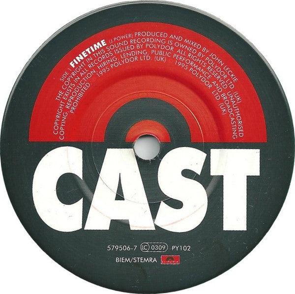 Cast : Finetime (7", Single, Ltd, Num, Cle)