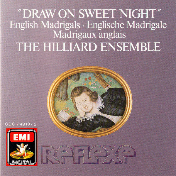 The Hilliard Ensemble : "Draw On Sweet Night" English Madrigals (CD, Album, RE)