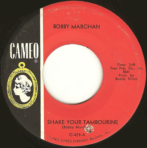 Bobby Marchan : Shake Your Tambourine / Just Be Yourself (7")