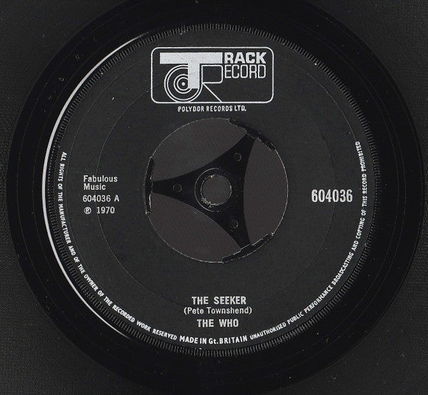 The Who : The Seeker (7", Single)