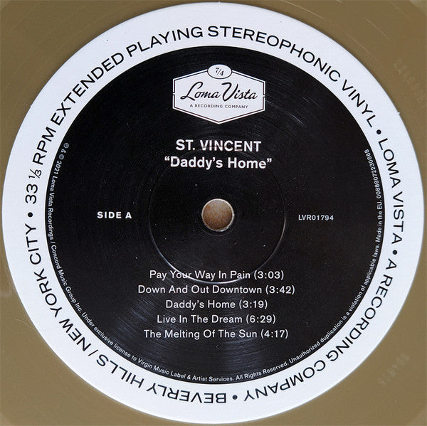St. Vincent : Daddy's Home (LP, Album, Ltd, Bro)