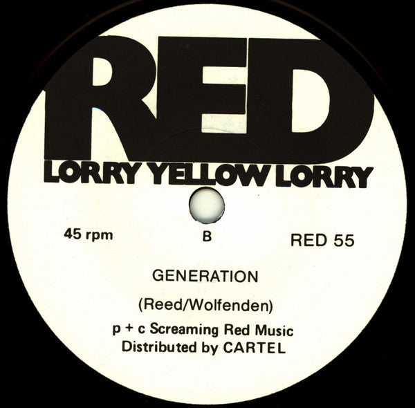 Red Lorry Yellow Lorry : Chance (7")