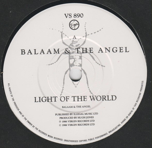 Balaam And The Angel : Light Of The World (7", Single)