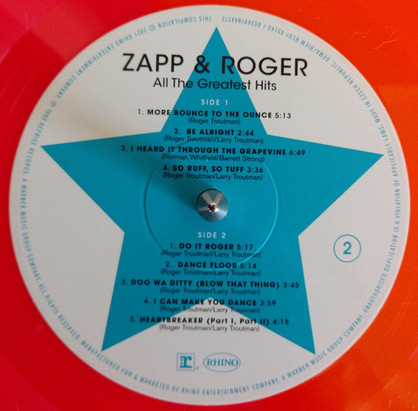 Zapp & Roger : All The Greatest Hits (Comp, RE + LP, Pin + LP, Vio)