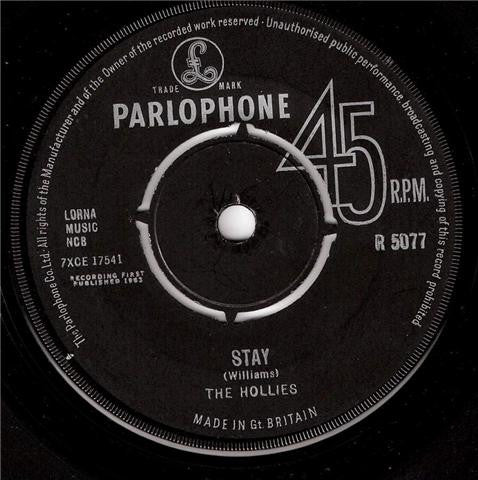 The Hollies : Stay (7", Single)