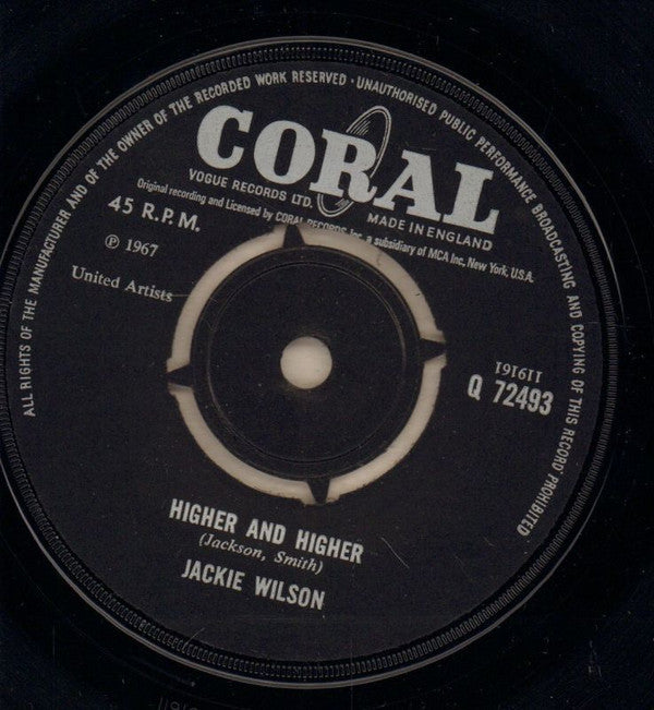 Buy Jackie Wilson : Higher And Higher (7