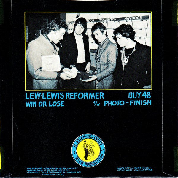 Lew Lewis Reformer : Win Or Lose (7")