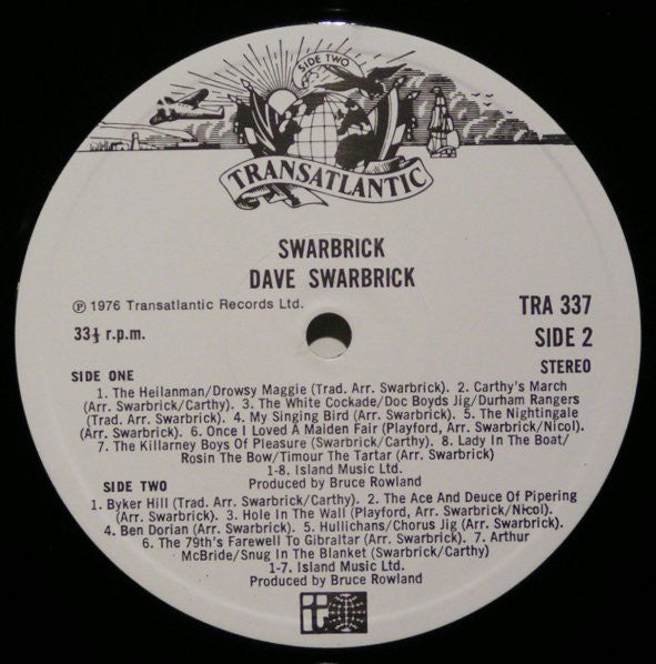 Dave Swarbrick : Swarbrick (LP, Album)