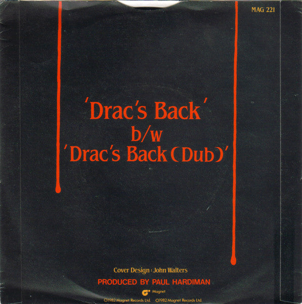 Red Lipstique : Drac's Back (7", Single)