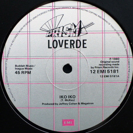 Loverde : Iko Iko (12")