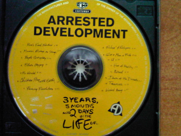 Arrested Development : 3 Years, 5 Months And 2 Days In The Life Of... (CD, Album, RP)