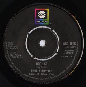 Paul Humphrey : Cochise (7")